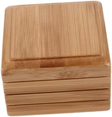 LIFKOME Natural Wood Soap Dish with Lid 1