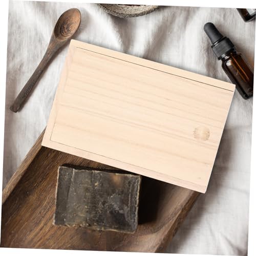 Natural Paulownia Wood Soap Dish Holder