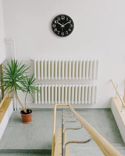 JoFomp 14 Inch Glow in the Dark Wall Clock 1