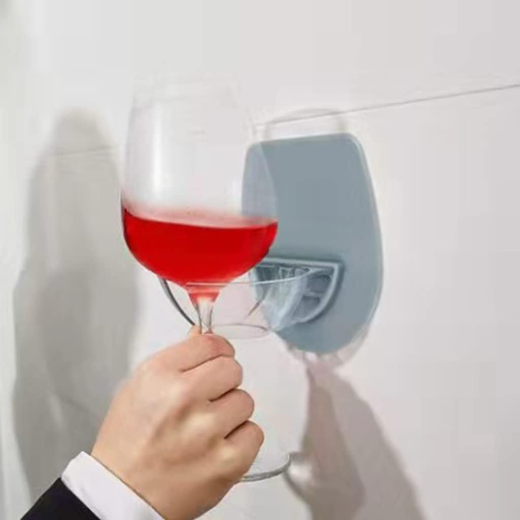 LINLIJIA Beer Wine Glass Holder for Bath Shower