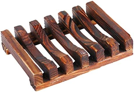 3pcs Wooden Soap Dish with Draining Design 1