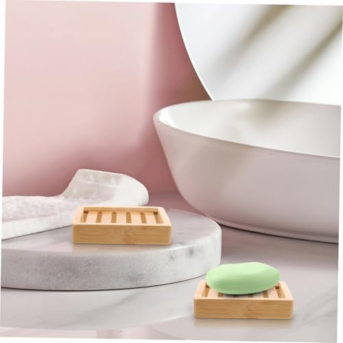 Ciieeo Soap Dish with 7 Drain Bars for Bathroom Sink