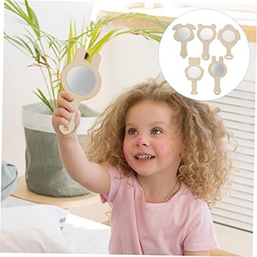 BESPORTBLE 10Pcs DIY Handheld Mirrors for Family Fun and Creative Crafts