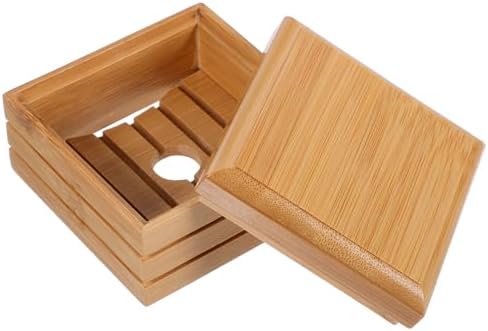 Elegant Wood Soap Dish for Bathroom Kitchen