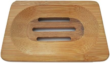 TrendyLuz Natural Wood Soap Tray Holder 1