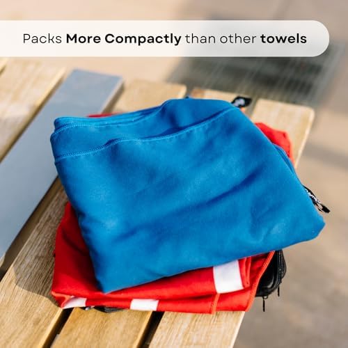 AirComfy Beach Towel - 32x72 Microfiber Sand-Free Towel