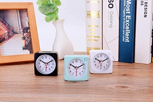 Jisile Ultra Small Analog Alarm Clock 225 Inch