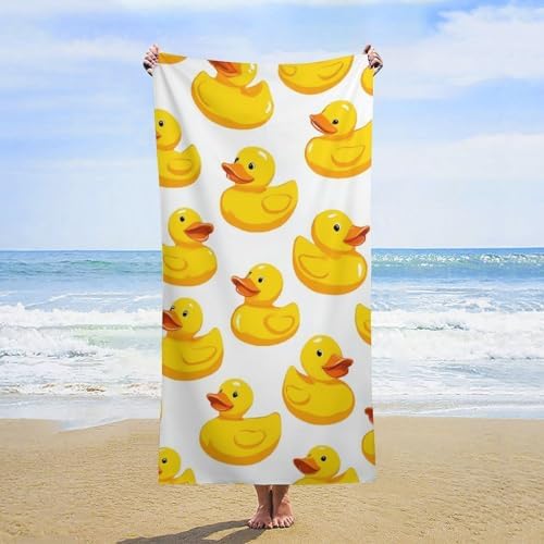 Premium Double-Sided Velvet Beach Towels for Men Women