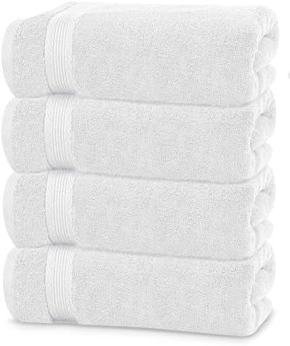 Linteum Textile Supply 100 Cotton Hair Towels Pack of 6
