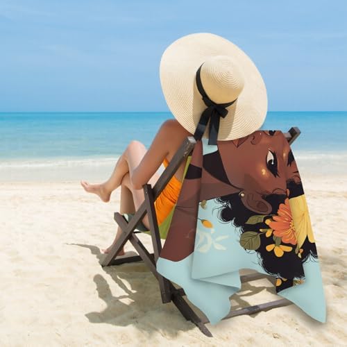 Outdoor Magnetic Bath Towel with Buckle Quick-Dry