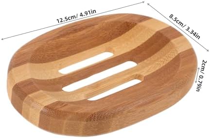 BESTYASH Rustic Zebra Wooden Soap Dish Holder