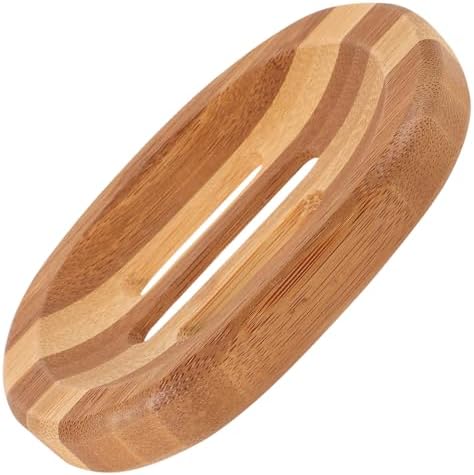 BESTYASH Rustic Zebra Wooden Soap Dish Holder