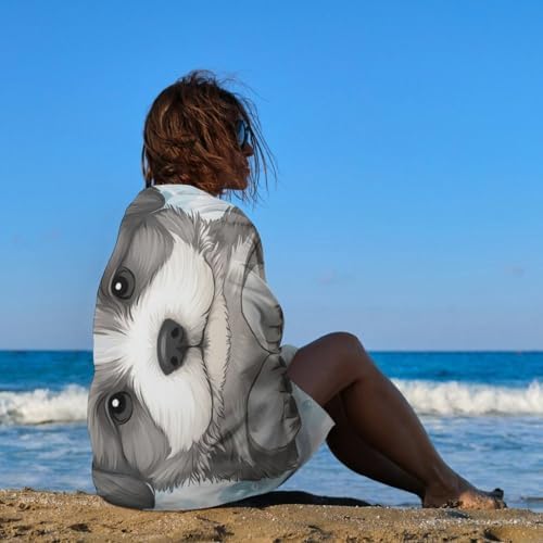 4SEE Quick Dry Oversize Bath Towel for Dogs
