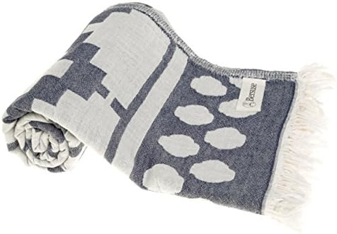 Bersuse 100 Cotton Turkish Towel Set of 3 1