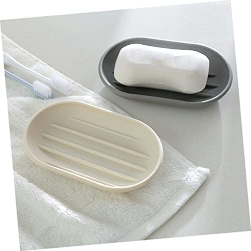 BUGUUYO Oval Soap Dish for Bathroom and Shower