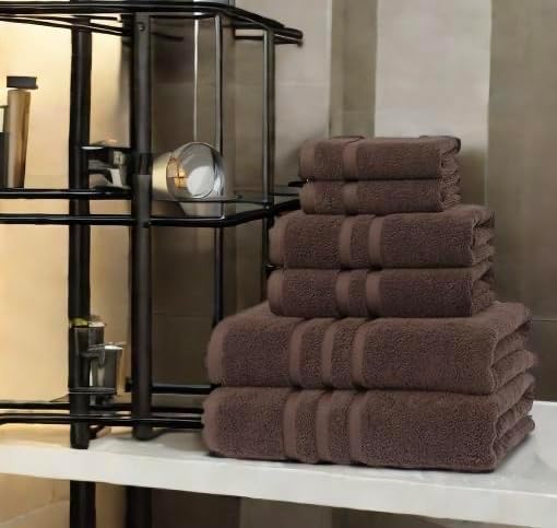 Veteran Textile 6-Piece Turkish Cotton Luxury Towel Set