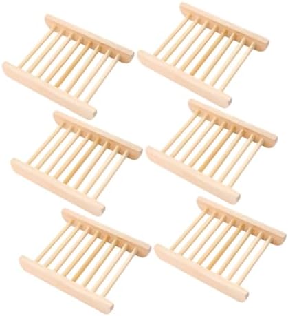 PRETYZOOM Wooden Soap Dish for Kitchen and Bathroom 1