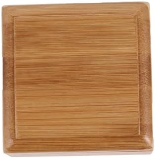 FONDOTIN Bath Shower Soap Box Wooden Holder