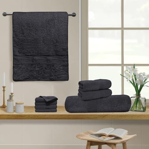 Softolle Luxury 8 Piece Towel Set - Grey 1
