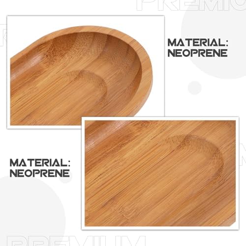 BUGUUYO Rustic Wooden Soap Dish for Bathroom Kitchen 1