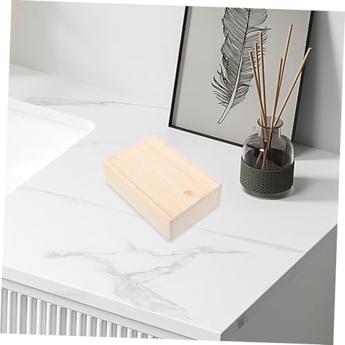 PRETYZOOM Elegant Wood Soap Dish for Bathroom and Kitchen