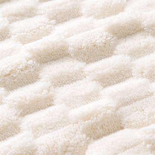 GIBZ 5 Pack Absorbent Washcloths Soft Towels Set with Hanging Loops