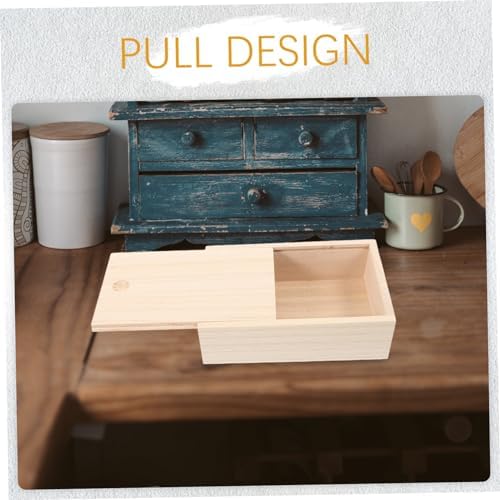 Long-Lasting Natural Paulownia Soap Dish with Lid for Bathroom 1