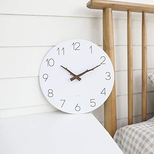 mooas Flatwood Twig Wall Clock
