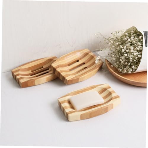 1pc Retro Soap Holder with Draining Design for Bathroom Kitchen