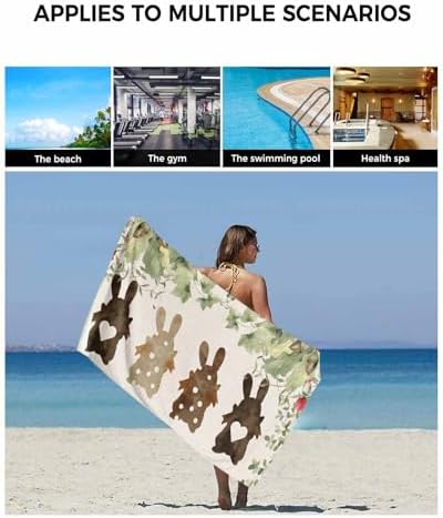 ZOE GARDEN Easter Bunny Towel Set 3-PC