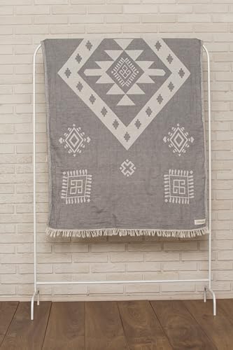 Bersuse 100 Cotton Turkish Towel Set of 6