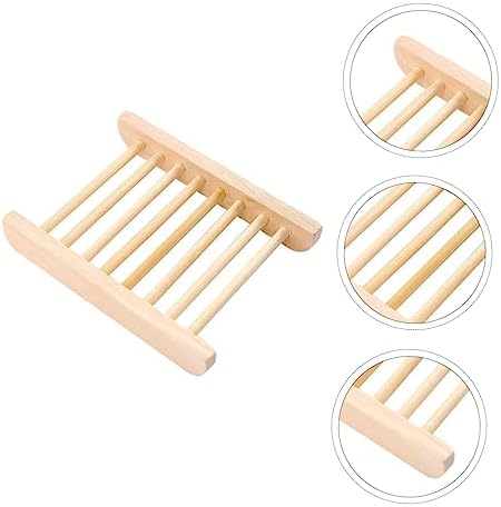 PRETYZOOM Wooden Soap Dish for Kitchen and Bathroom 1