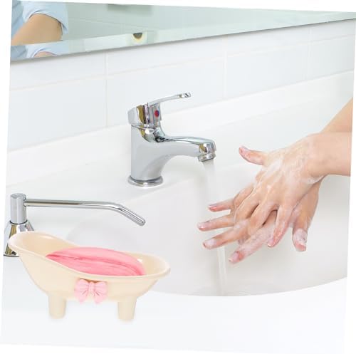 GLEAVI Self Draining Soap Holder for Shower
