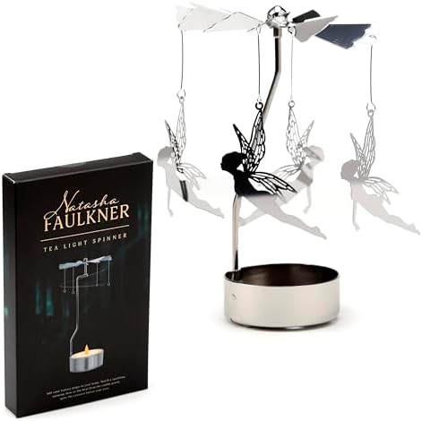 Fairy Rotating Carousel Tea Light Candle Holder