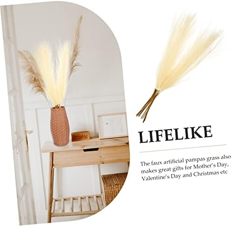 FUNOMOCYA Ornamental Grass Plants 50PCS DIY Decor Props