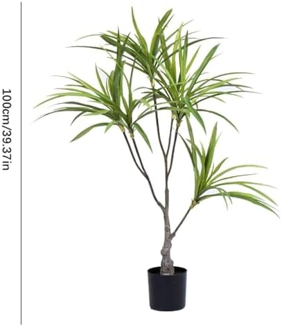 Artificial Dragon Blood Tree 100cm 32ft Potted Realistic Fake Plant