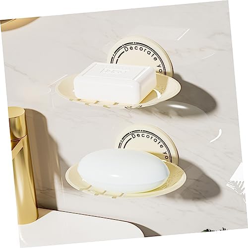 LIFKOME Wall Mount Soap Dish for Small Bathrooms