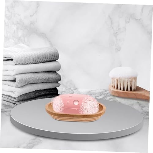 Cabilock Bamboo Soap Holder Light Brown