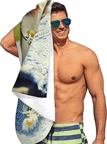 Sxakswol Guinea Pig Beach Towel - 32x62 Inch Microfiber