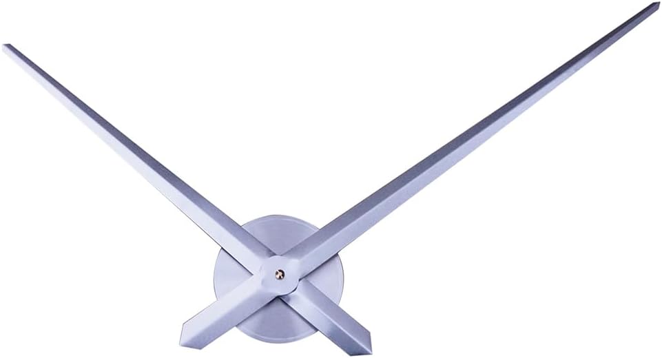 DIY 3D Wall Clock Hands with Quartz Mechanism