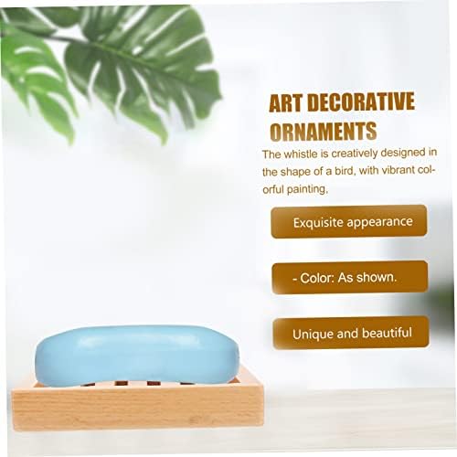 LIFKOME Simple Beech Soap Dish with Drainage