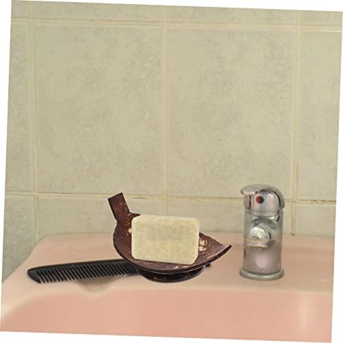 DOITOOL 2pcs Coconut Shell Soap Holder 1