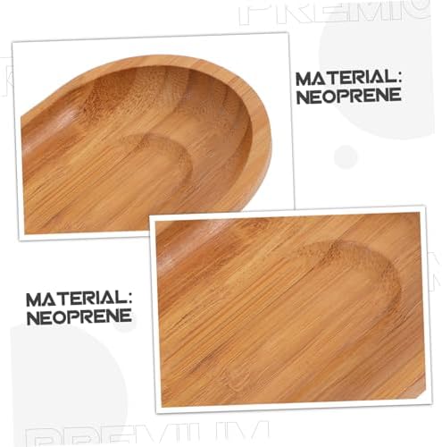 Cabilock Bamboo Soap Holder with Drainage for Shower and Kitchen 1