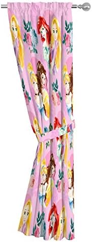 Jay Franco Disney Princess Sassy 84 Drapes 4 Piece Set