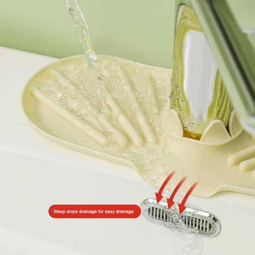 Curfair Silicone Soap Dish with Drainage Pad 1