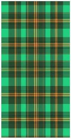 4SEE Extra Large Scottish Plaid Bath Towel for Beach