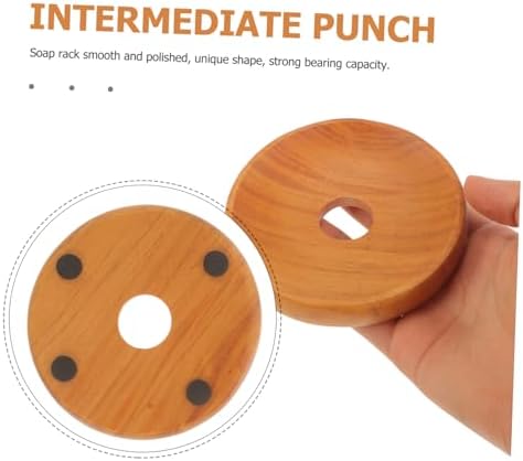 Wood Soap Holder Natural Bar Soap Dish