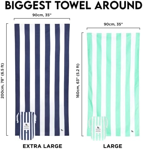 Dock Bay Custom Beach Towel - Boracay Yellow Quick Dry Sand Free
