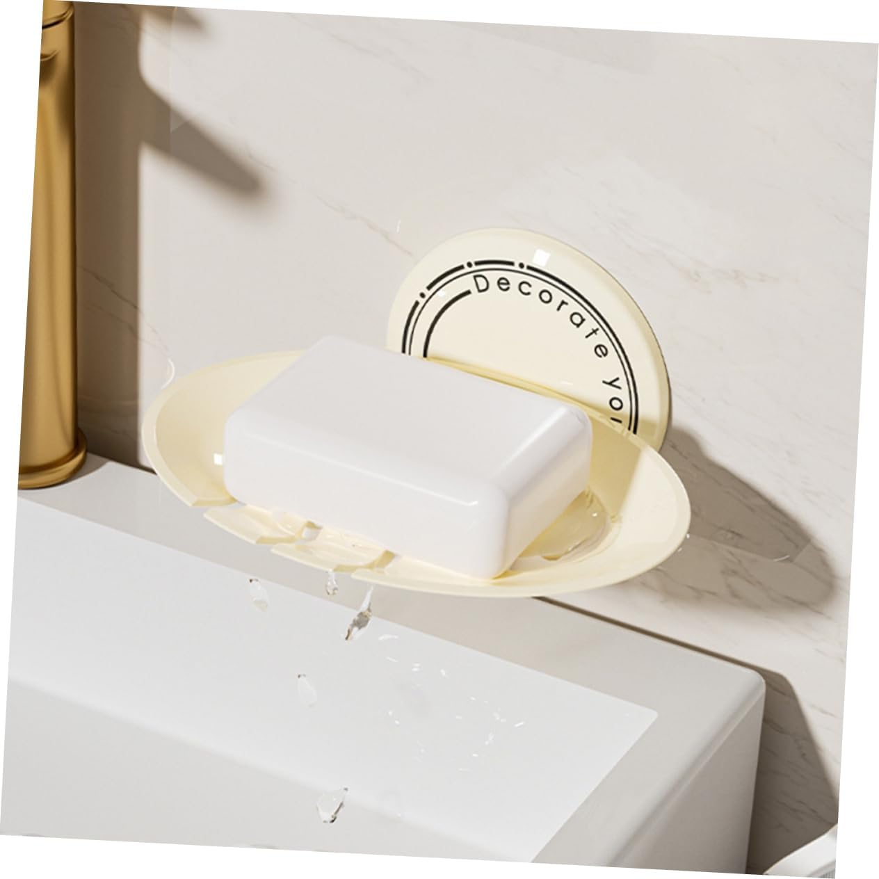 LIFKOME Multi-Functional Soap Holder for Bathroom Kitchen 1