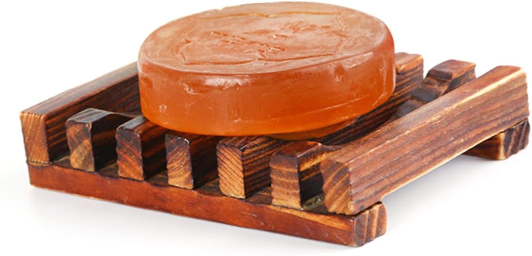 Unomor Bamboo Soap Dish for Shower and Bathroom 1